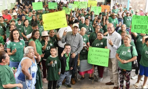 RICARDO GALLARDO TRANSFORMARÁ CALLES DE BELLAS LOMAS