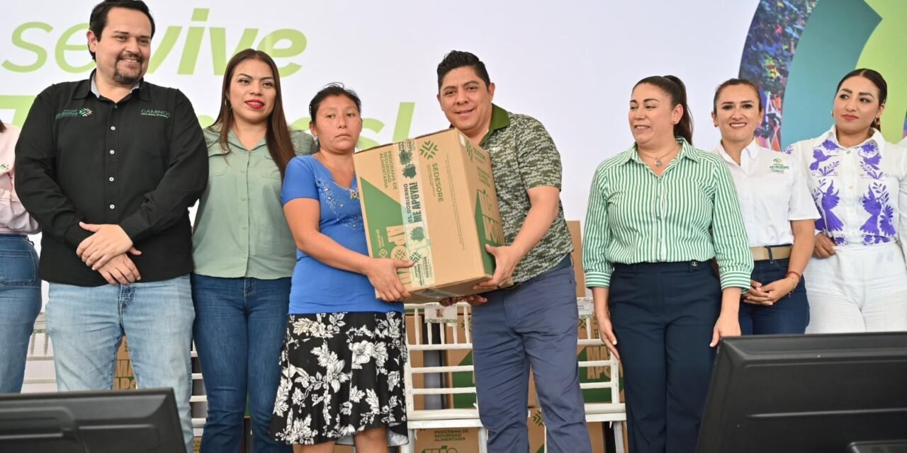 GOBIERNO ESTATAL MANTIENE APOYO A FAMILIAS ANTE ENTORNO FAVORABLE DE PRECIOS