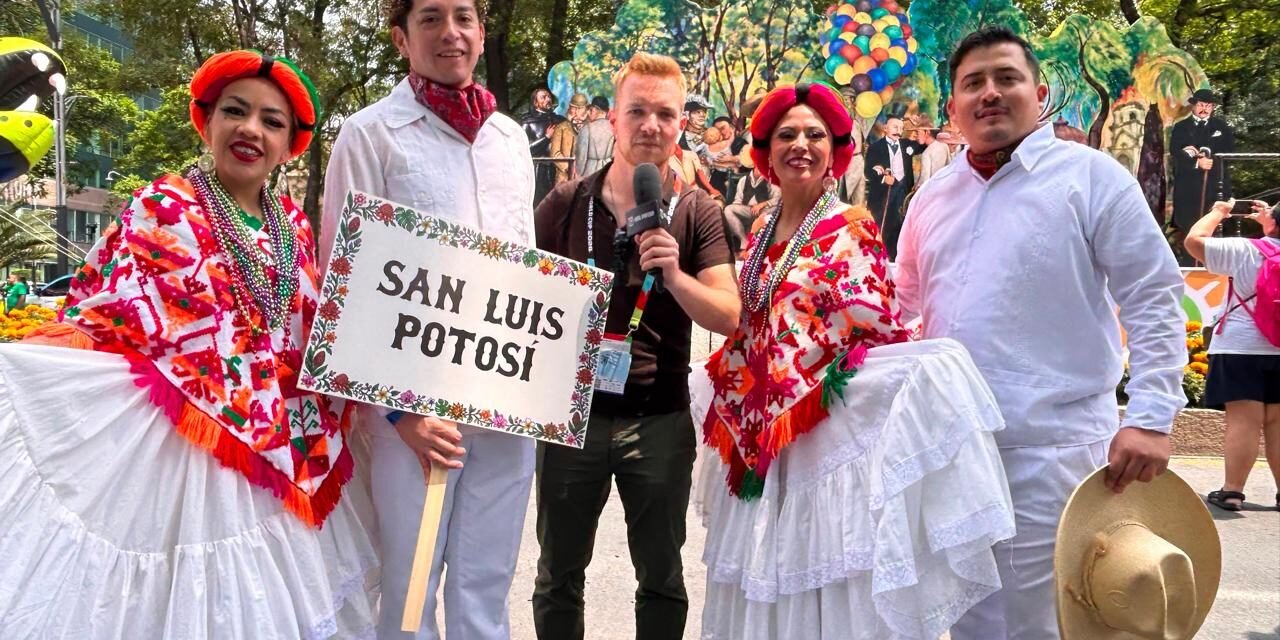 CULTURA POTOSINA BRILLA EN DESFILE NACIONAL