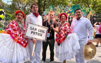 CULTURA POTOSINA BRILLA EN DESFILE NACIONAL