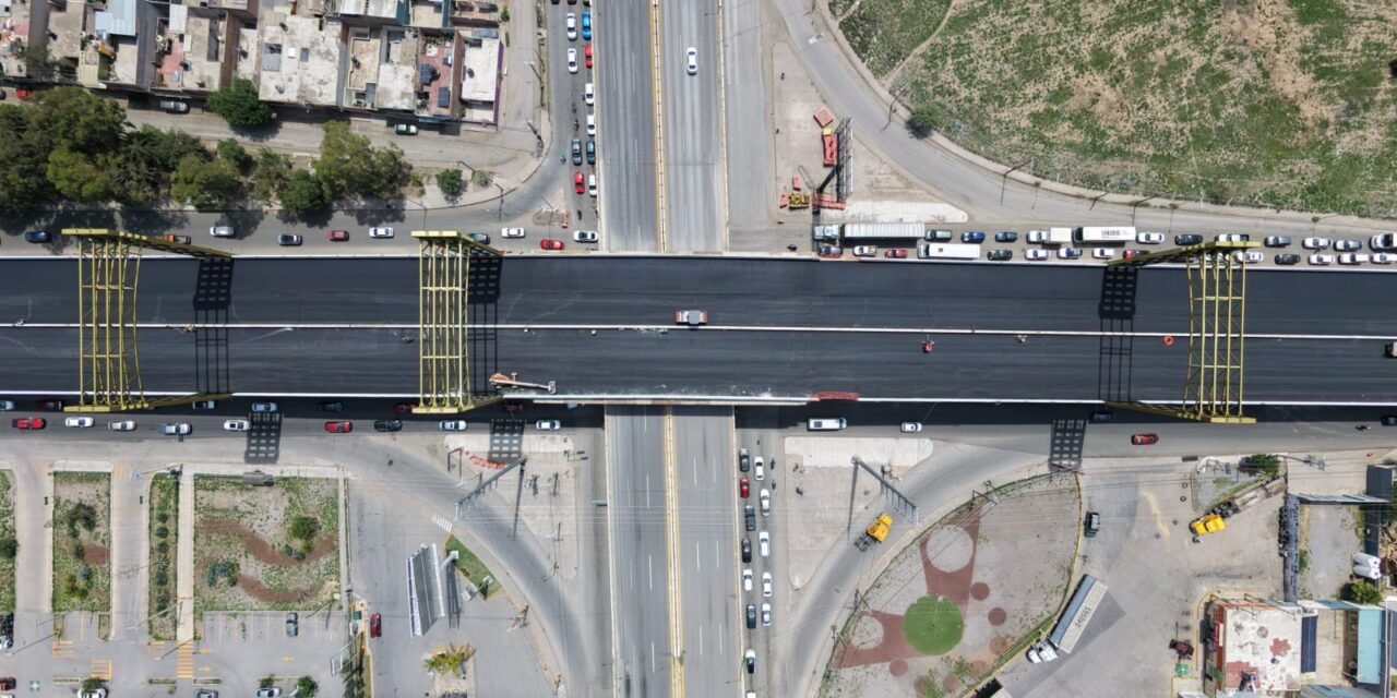 GOBIERNO ESTATAL AVANZA EN FASE FINAL DEL PUENTE VALLE DE LOS FANTASMAS