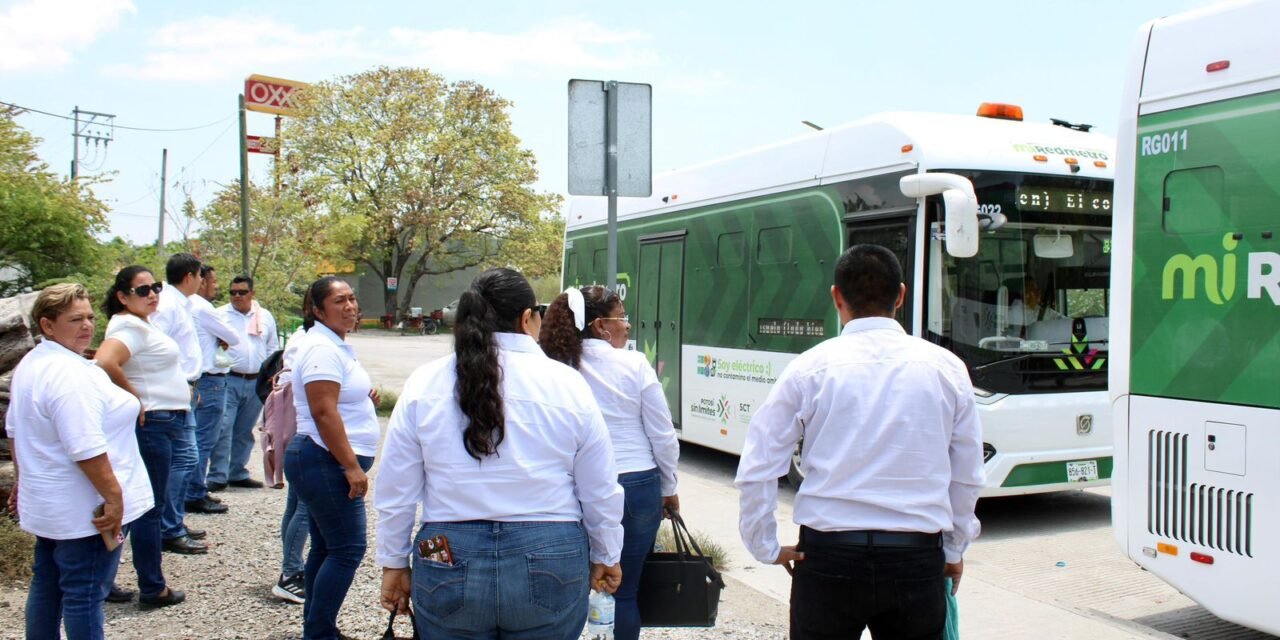GOBIERNO ESTATAL FORTALECE REDMETRO VALLES CON RECLUTAMIENTO DE NUEVOS OPERADORES