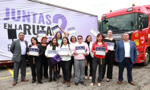 GOBIERNO ESTATAL IMPULSA MÁS OPORTUNIDADES PARA MUJERES EN EL AUTOTRANSPORTE