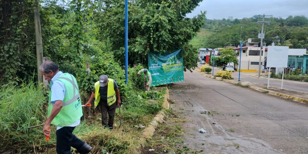 GOBIERNO ESTATAL LLEVA ENCHULANDO TU COMUNIDAD A TAMAZUNCHALE