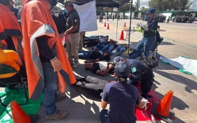 GOBIERNO ESTATAL REFUERZA LA PREPARACIÓN DE CORPORACIONES DE SEGURIDAD ANTE EMERGENCIAS