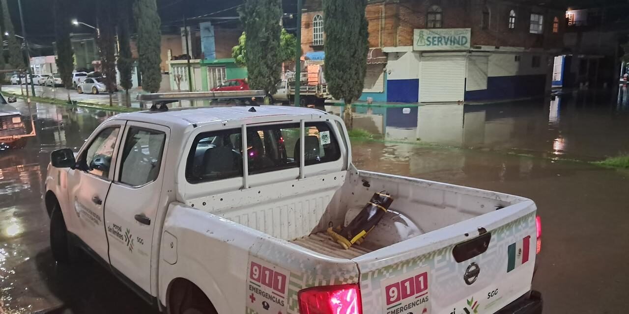 GOBIERNO ESTATAL REFUERZA ATENCIÓN ANTE LLUVIAS EN SAN LUIS POTOSÍ