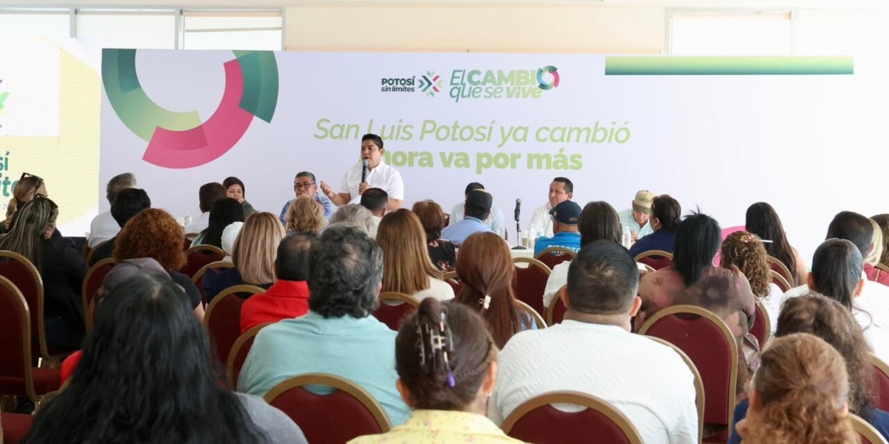 RICARDO GALLARDO IMPULSA MÁS CONECTIVIDAD, COMPETITIVIDAD Y BIENESTAR PARA SAN LUIS