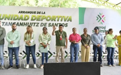 RICARDO GALLARDO LLEVA DEPORTE Y MOVILIDAD A TANCANHUITZ