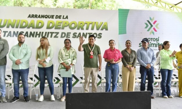 RICARDO GALLARDO LLEVA DEPORTE Y MOVILIDAD A TANCANHUITZ