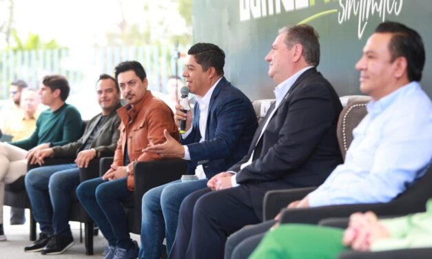 RICARDO GALLARDO PRESENTA LA GRAN FIESTA FUTBOLERA DEL MUNDIAL EN SAN LUIS
