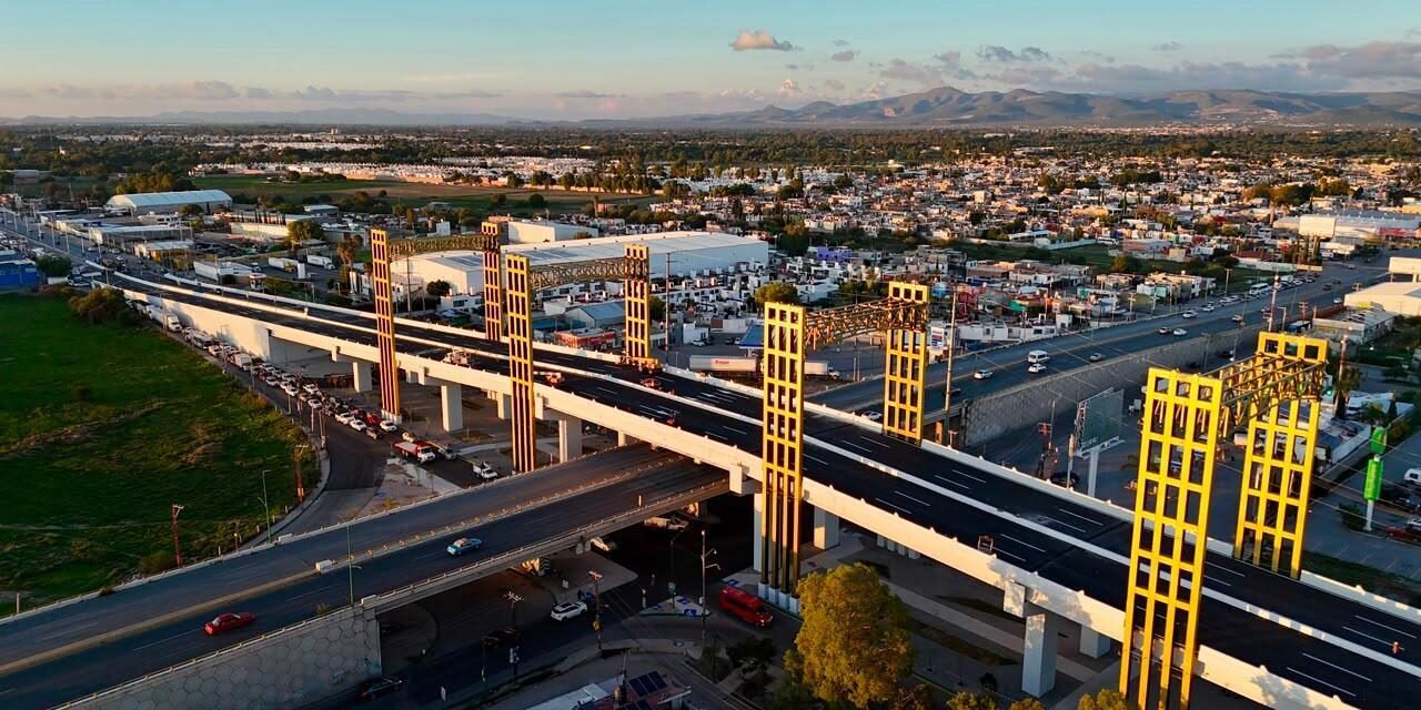 RICARDO GALLARDO REFUERZA MOVILIDAD METROPOLITANA CON NUEVO MEGA PUENTE VEHÍCULAR