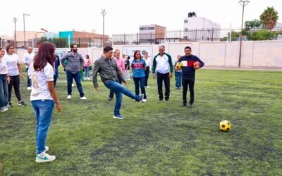 RICARDO GALLARDO Y CLAUDIA SHEINBAUM RESPALDAN AL TALENTO POTOSINO CON EXPERIENCIA MUNDIALISTA