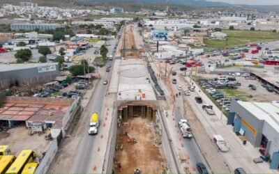 PASO INFERIOR DE CIRCUITO POTOSÍ Y AV. DE LAS TORRES QUEDARÁ LISTO PARA FENAPO