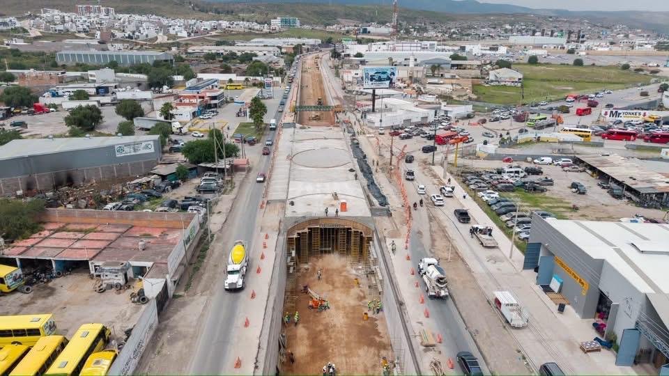 PASO INFERIOR DE CIRCUITO POTOSÍ Y AV. DE LAS TORRES QUEDARÁ LISTO PARA FENAPO