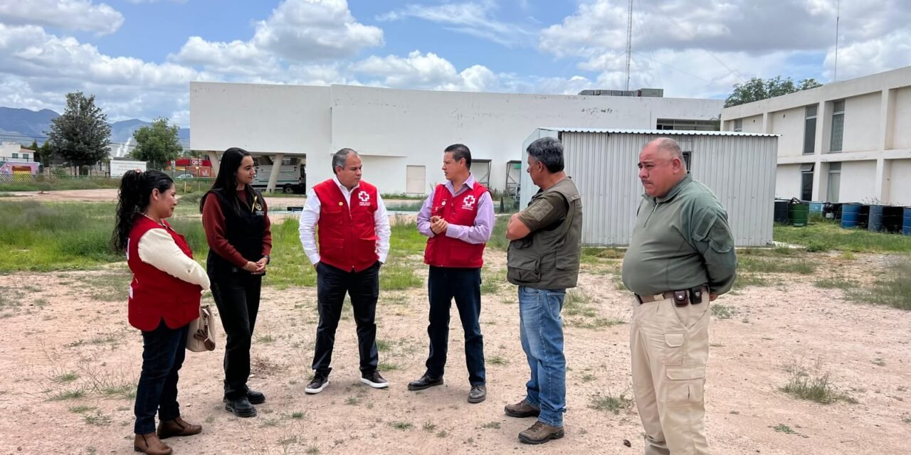 PROTECCIÓN CIVIL ESTATAL Y CRUZ ROJA COORDINAN RESPUESTA ANTE POSIBLES EMERGENCIAS