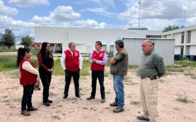 PROTECCIÓN CIVIL ESTATAL Y CRUZ ROJA COORDINAN RESPUESTA ANTE POSIBLES EMERGENCIAS