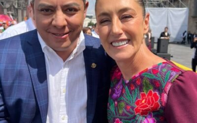 RICARDO GALLARDO Y CLAUDIA SHEINBAUM ACUERDAN INSTALAR 400 CONSULTORIOS MÉDICOS GRATUITOS PARA SAN LUIS POTOSÍ