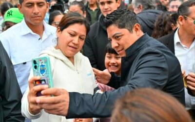 EL GOBERNADOR RICARDO GALLARDO ARRANCA LA CONSTRUCCIÓN DEL PUENTE DE LA FAMILIA