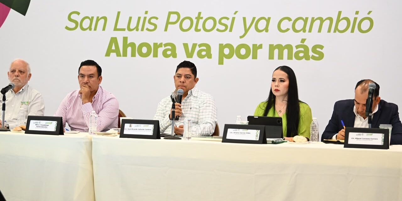 EL GOBERNADOR RICARDO GALLARDO REÚNE A SU GABINETE PARA EVALUAR SUS RESULTADOS