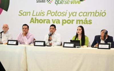 EL GOBERNADOR RICARDO GALLARDO REÚNE A SU GABINETE PARA EVALUAR SUS RESULTADOS