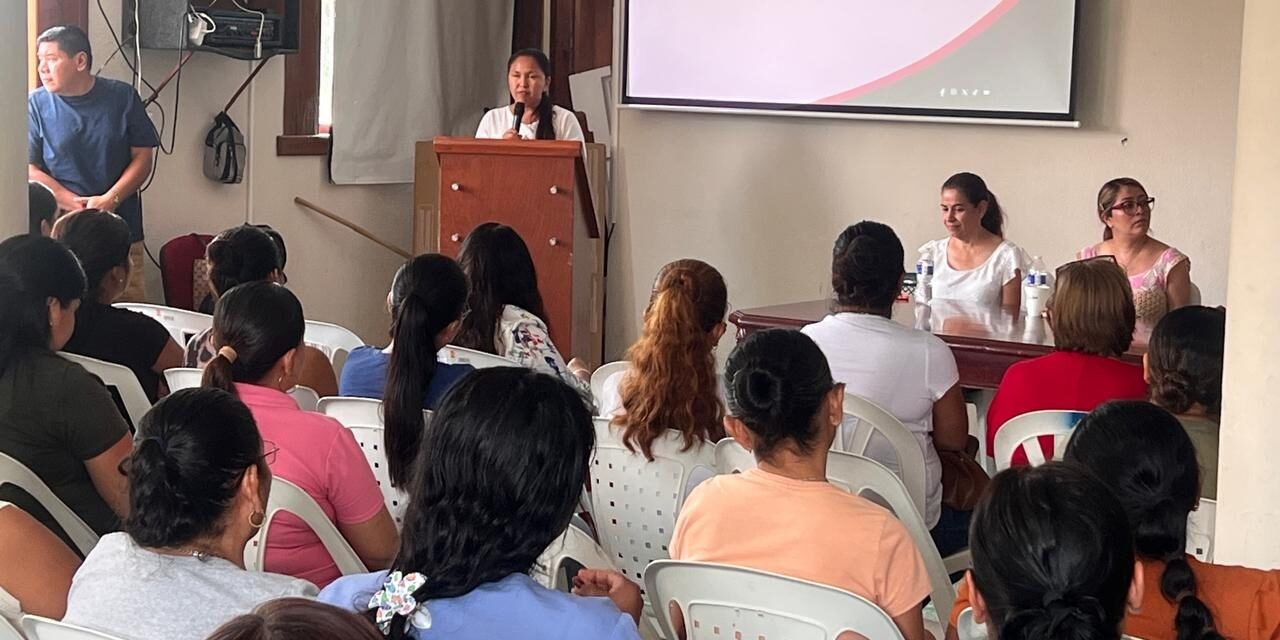 PERSONAL DE TAMUÍN RECIBE CAPACITACIÓN EN ATENCIÓN A MUJERES VÍCTIMAS DE VIOLENCIA