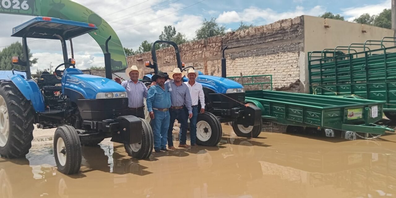 APOYOS ESTATALES MEJORAN LA PRODUCCIÓN DEL CAMPO POTOSINO