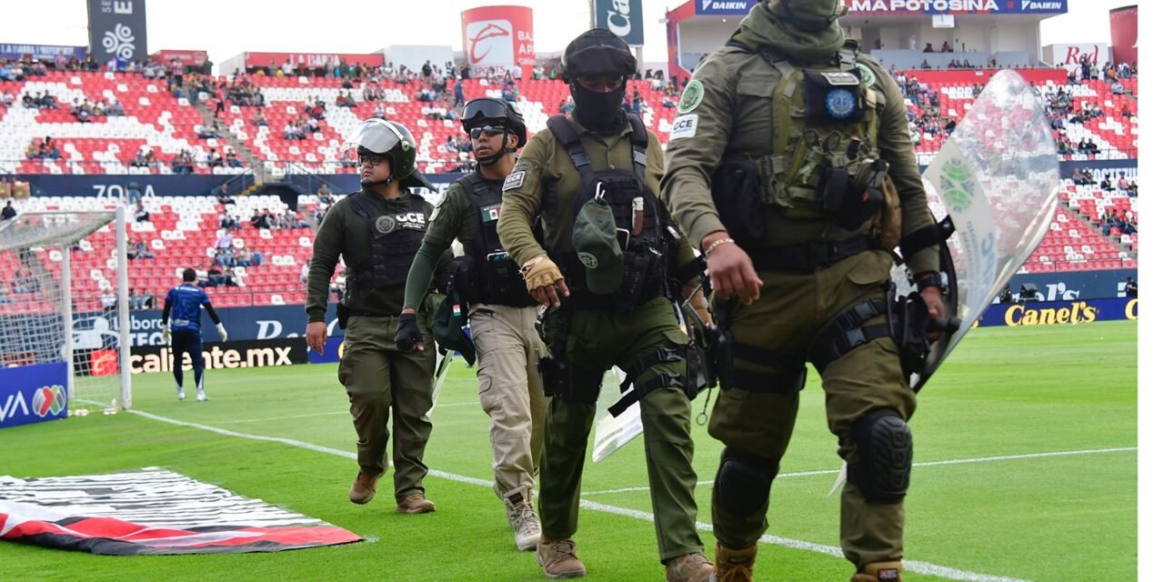 HOY MÁS DE 800 ELEMENTOS VIGILARÁN PARTIDO DE LIGA MX