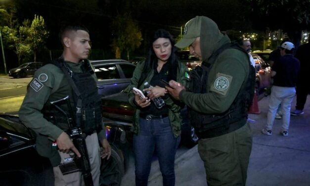 LA DIRECCIÓN SE GOBERNACIÓN Y LA GCE REALIZAN OPERATIVO NOCTURNO