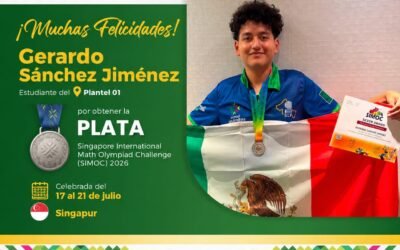 MEDALLA DE PLATA PARA SAN LUIS POTOSÍ EN EL MUNDIAL DE MATEMÁTICAS
