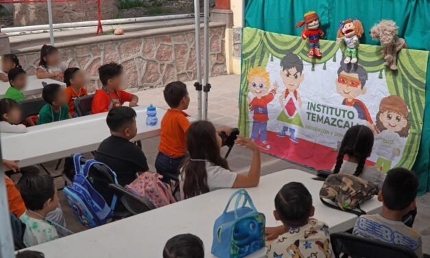 TEMAZCALLI LLEVA SALUD MENTAL Y PREVENCIÓN A CURSOS DE VERANO