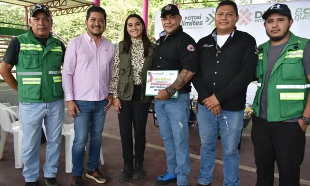 GOBIERNO ESTATAL FORTALECE A PROTECCIÓN CIVIL EN LA HUASTECA