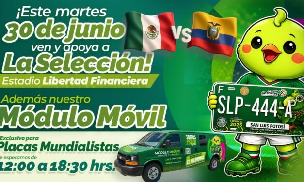 GOBIERNO ESTATAL ACERCA PLACAS MUNDIALISTAS EN EL ESTADIO LIBERTAD FINANCIERA ESTE MARTES