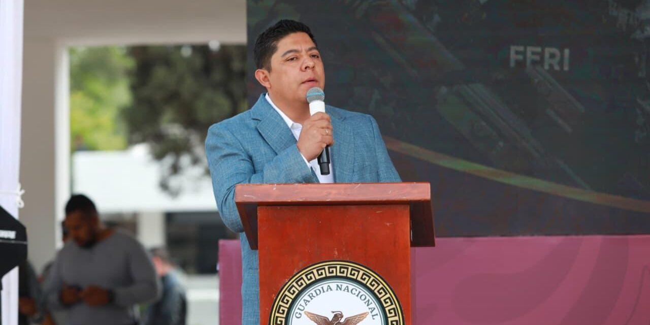 RICARDO GALLARDO RECONOCE LABOR DE LA GUARDIA NACIONAL PARA PRESERVAR LA PAZ EN SAN LUIS