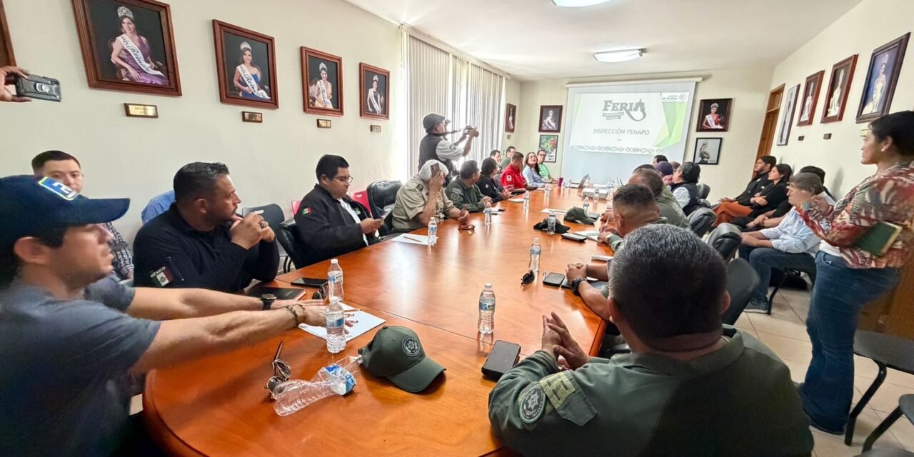 GOBIERNO DEL ESTADO PREPARA OPERATIVO INTEGRAL PARA FENAPO 2026