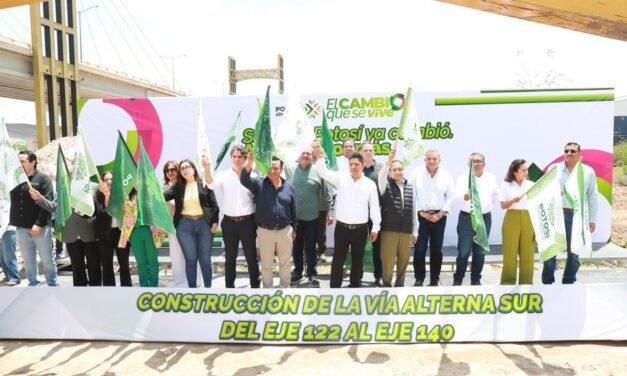 EL GOBERNADOR RICARDO GALLARDO ANUNCIA MÁS PUENTES VEHICULARES  PARA LA ZONA METROPOLITANA