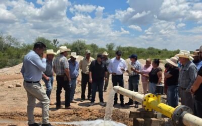 GOBIERNO DEL ESTADO ENTREGARÁ NUEVO POZO DE AGUA EN EL MUNICIPIO DE SANTO DOMINGO
