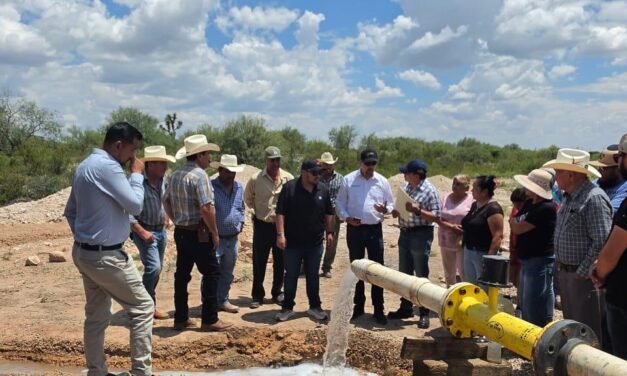 GOBIERNO DEL ESTADO ENTREGARÁ NUEVO POZO DE AGUA EN EL MUNICIPIO DE SANTO DOMINGO