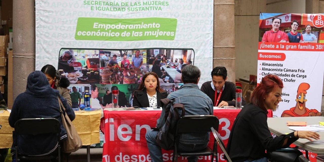 GOBIERNO DEL ESTADO GENERA MÁS OPORTUNIDADES LABORALES A MUJERES POTOSINAS