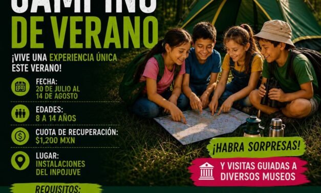 NPOJUVE ABRE CAMPING DE VERANO PARA NIÑAS Y NIÑOS