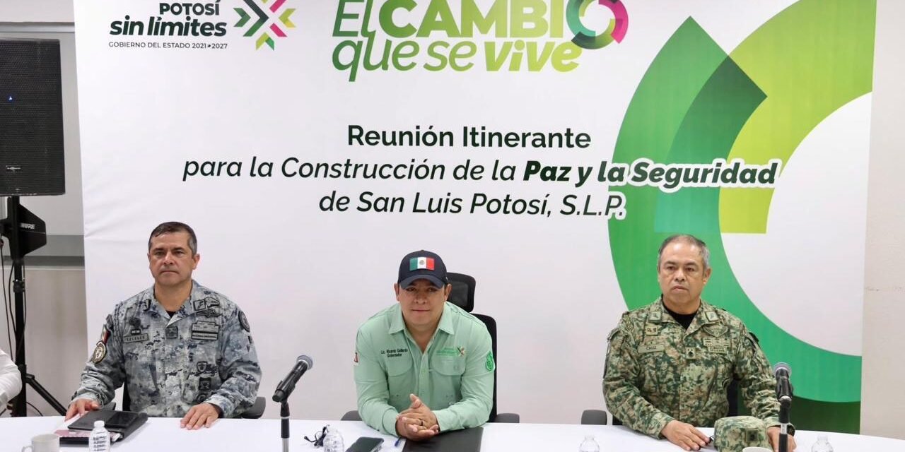 EL GOBERNADOR RICARDO GALLARDO AMPLÍA OPERATIVO CONJUNTO CON LA FEDERACIÓN EN EL ESTADO