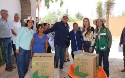 APOYOS ALIMENTARIOS LLEGAN DIRECTAMENTE A FAMILIAS DE CUATRO REGIONES