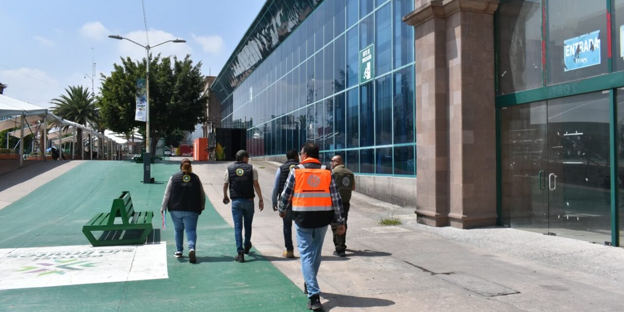 PROTECCIÓN CIVIL CONTINÚA CON INSPECCIONES EN LAS INSTALACIONES DE LA FENAPO
