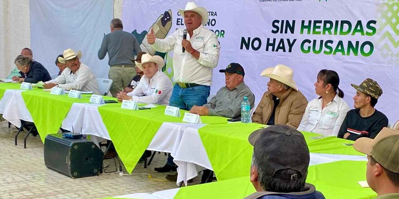 SEDARH MANTIENE CERCO SANITARIO CONTRA EL GUSANO BARRENADOR DEL GANADO