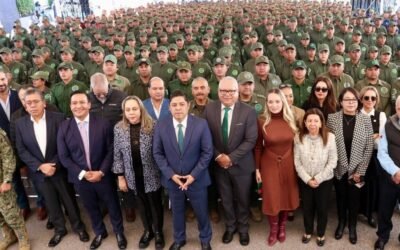 GOBERNADOR RICARDO GALLARDO REVISA AVANCES DE SEGURIDAD ESTATAL