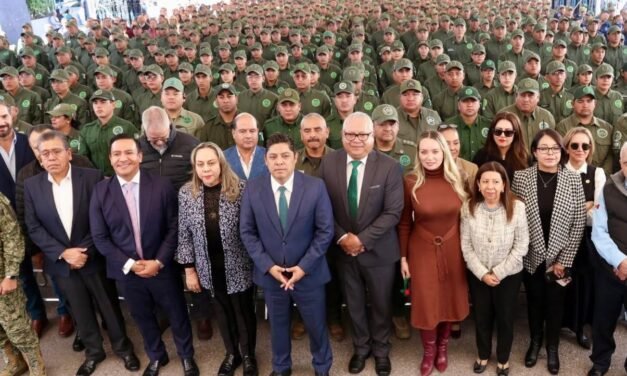 GOBERNADOR RICARDO GALLARDO REVISA AVANCES DE SEGURIDAD ESTATAL