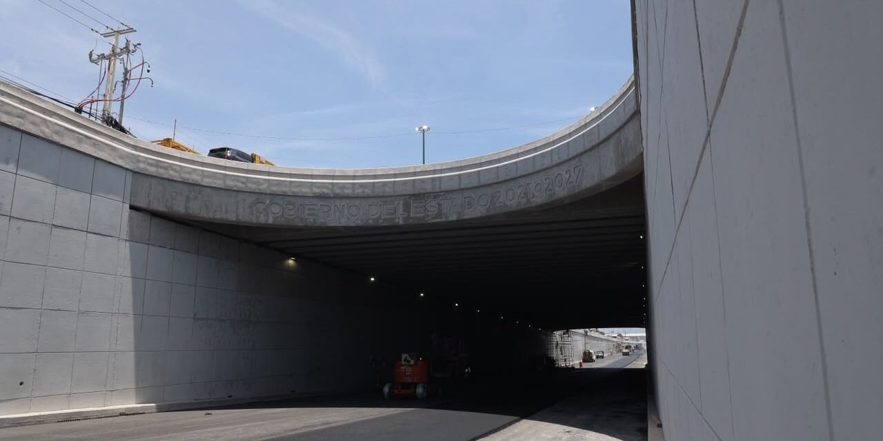 MAÑANA SE INAUGURA EL NUEVO PASO A DESNIVEL QUE TRANSFORMARÁ LA MOVILIDAD EN CIRCUITO POTOSÍ