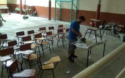 GOBIERNO DEL ESTADO RENUEVA PLANTELES EDUCATIVOS DURANTE ESTE PERIODO VACACIONAL