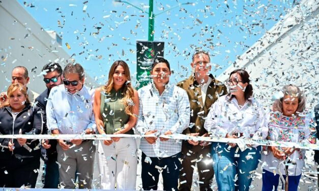 RICARDO GALLARDO INAUGURA EN TIEMPO RÉCORD EL NUEVO PASO A DESNIVEL DE CIRCUITO POTOSÍ