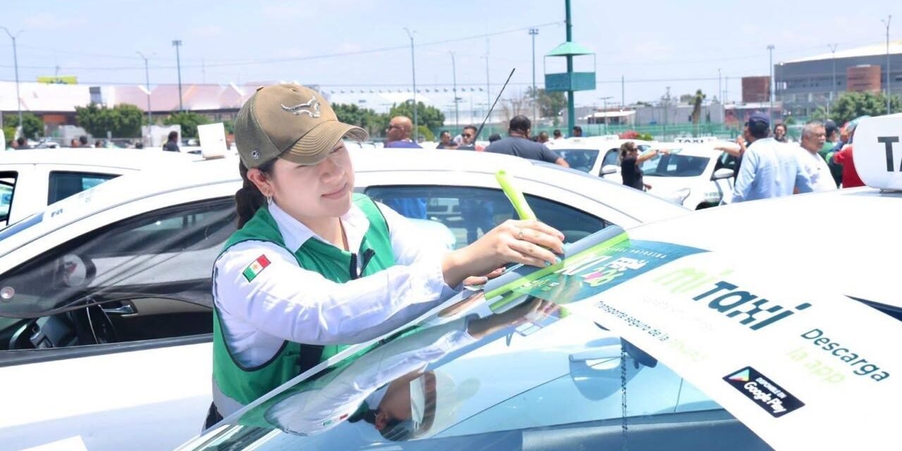 LISTA LA APP “MI TAXI” PARA EL TRANSPORTE SEGURO EN SAN LUIS POTOSÍ