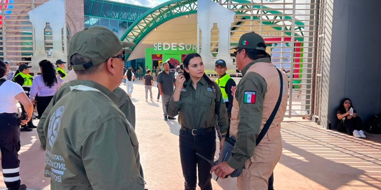 PROTECCIÓN CIVIL ESTATAL REPORTA SALDO BLANCO EN EL INICIO DE LA FERIA NACIONAL POTOSINA